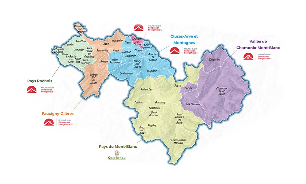 Fonds Air Bois - Les communes