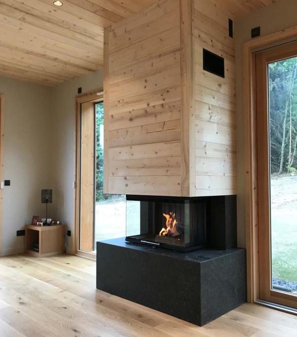 Foyer bois Spartherm 3 faces