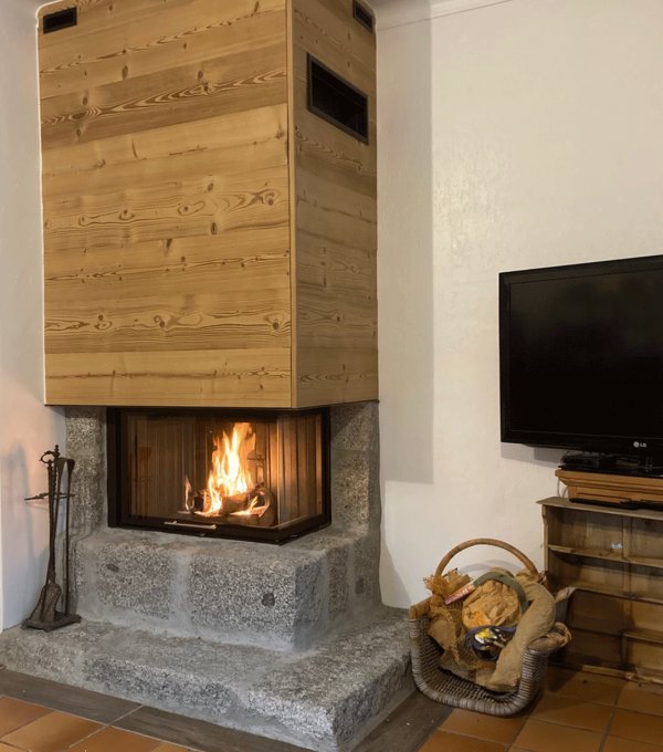 Spartherm corner fireplace